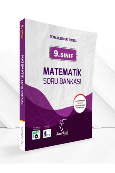 Karekök Yayınları 2025 9.Sınıf Matematik Soru Bankası - 1