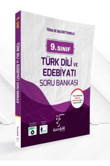 Karekök Yayınları 2025 9.Sınıf Türk Dili ve Edebiyatı Soru Bankası - 1