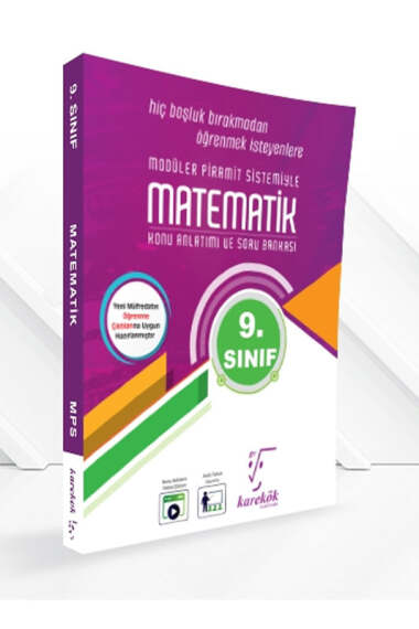 Karekök Yayınları 2025 9.Sınıf Matematik MPS - 1