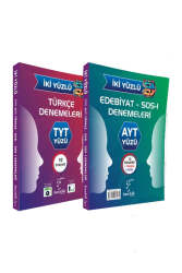 Karekök Yayınları 2025 TYT-AYT İki Yüzlü Türkçe-Edebiyat Denemeleri - Karekök Yayınları