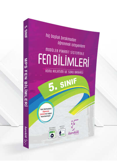 Karekök Yayınları 5.Sınıf Fen Bilimleri MPS Konu Anlatımı ve Soru Bankası - 1