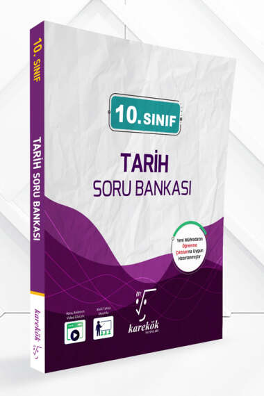 Karekök Yayınları 2026 10.Sınıf Tarih Soru Bankası - 1