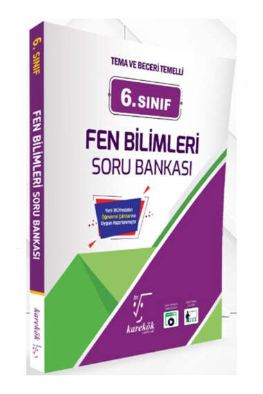 Karekök Yayınları 6.Sınıf Fen Bilimleri Soru Bankası - 1