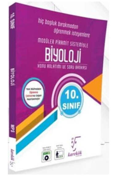 Karekök Yayınları 10.Sınıf Biyoloji MPS Konu Anlatımı ve Soru Bankası - 1