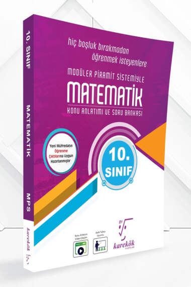 Karekök Yayınları 10.Sınıf Matematik Konu Anlatımı ve Soru Bankası - 1