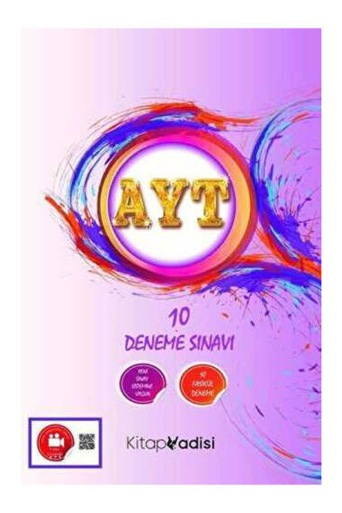 Kitap Vadisi Yayınları AYT Tüm Dersler 10 Deneme Sınavı - 1