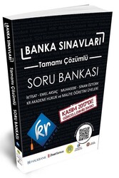 KR Akademi Yayınları Banka Sınavları Tamamı Çözümlü Soru Bankası - KR Akademi