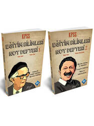 KR Akademi 2022 KPSS Eğitim Bilimleri Defterleri (2 Cilt) - KR Akademi