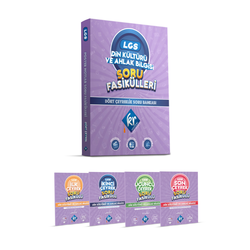 KR Akademi Yayınları 8. Sınıf Lgs Din Kültürü ve Ahlak Bilgisi Soru Fasikülleri Dört Çeyreklik Soru Bankası - KR Akademi