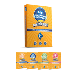 KR Akademi Yayınları 8. Sınıf LGS TC İnkılap Tarihi ve Atatürkçülük Soru Fasikülleri Dört Çeyreklik Soru Bankası - KR Akademi