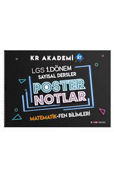 KR Akademi 2023 LGS 1. Dönem Sayısal Bölüm Poster Notlar - KR Akademi