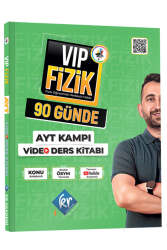 KR Akademi Yayınları 2024 AYT Vip Fizik 90 Günde AYT Kampı Video Ders Kitabı - KR Akademi
