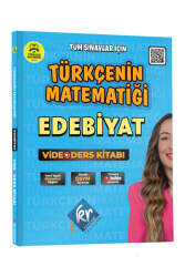 KR Akademi Yayınları 2024 Gamze Hoca Türkçenin Matematiği Tüm Sınavlar İçin Edebiyat Video Ders Kitabı - KR Akademi