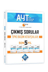 KR Akademi Yayınları 2024 AYT Çıkmış Sorular Son 5 Yıl Tıpkı Basım Fasikülleri - KR Akademi