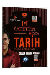 KR Akademi Yayınları 2025 Sadettin Hoca TYT Tarih Video Ders Kitabı - KR Akademi