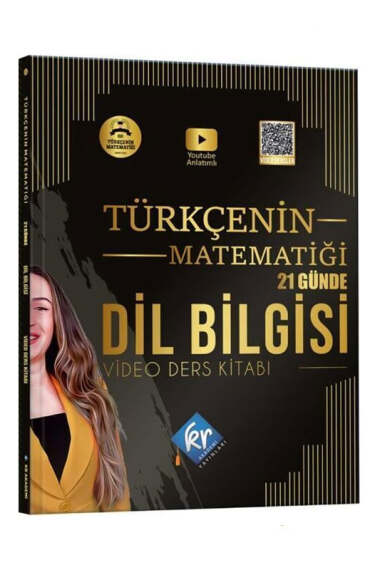 KR Akademi Yayınları 2025 Gamze Hoca Türkçenin Matematiği Tüm Sınavlar İçin 21 Günde Dil Bilgisi Video Ders Kitabı - 1