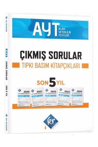 KR Akademi Yayınları 2025 AYT Çıkmış Sorular Son 5 Yıl Tıpkı Basım Fasikülleri - 1