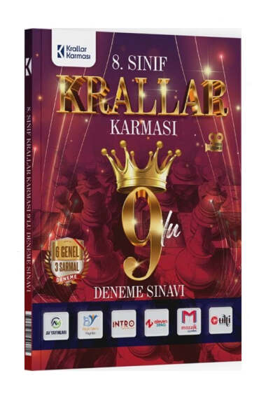 Krallar Karması 2025 8.Sınıf Tüm Dersler 9 Deneme - 1