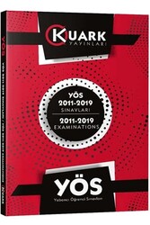 Kuark Yayınları YÖS 2011-2019 Sınavları - Kuark Yayınları
