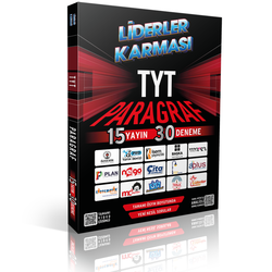 Liderler Karması 2023 TYT Paragraf Denemeleri 15 Yayın 30 Deneme - Liderler Karması