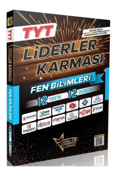 Liderler Karması Yayınları 2025 TYT Fen Bilimleri 12 Yayın 12 Deneme - 1