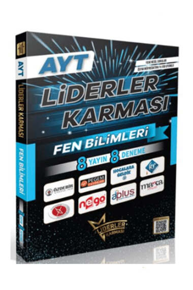 Liderler Karması Yayınları 2025 AYT Fen Bilimleri 8 Yayın 8 Deneme - 1