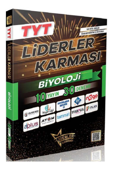 Liderler Karması Yayınları 2025 TYT Biyoloji 10 Yayın 30 Deneme - 1