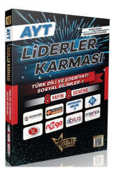 Liderler Karması Yayınları 2025 AYT Türk Dili ve Edebiyatı Sosyal Bilimler-1 8 Yayın 8 Deneme - Liderler Karması