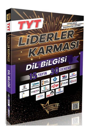 Liderler Karması Yayınları 2025 TYT Dil Bilgisi 15 Yayın 30 Deneme - 1