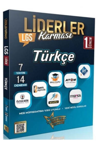 Liderler Karması Yayınları 2025 8.Sınıf LGS 1.Dönem Türkçe 7 Yayın 14 Deneme - 1