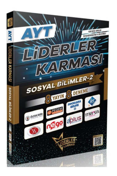 Liderler Karması Yayınları 2025 AYT Sosyal Bilimler-2 8 Yayın 8 Deneme - 1