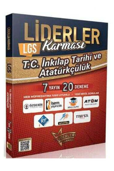 Liderler Karması Yayınları 2025 8.Sınıf LGS İnkılap Tarihi Denemeleri 8 Yayın 23 Deneme - 1