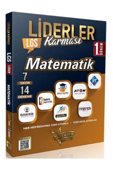 Liderler Karması Yayınları 2025 8. Sınıf LGS 1. Dönem Matematik 7 Yayın 14 Deneme - 1