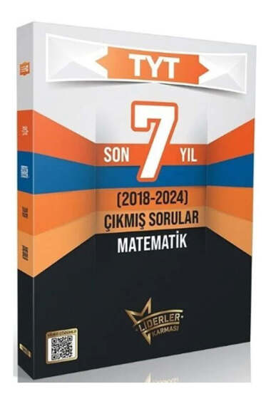 Liderler Karması Yayınları 2025 TYT Matematik Çıkmış Sorular Son 7 Yıl Çözümlü - 1