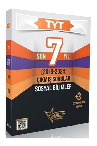 Liderler Karması Yayınları 2025 TYT Sosyal Bilimler Çıkmış Sorular Son 7 Yıl Çözümlü - 1