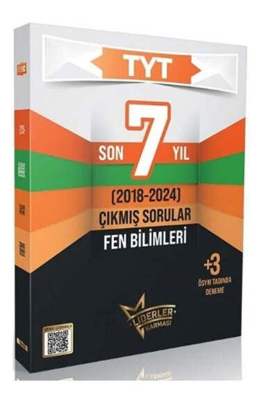 Liderler Karması Yayınları 2025 TYT Fen Bilimler Çıkmış Sorular Son 7 Yıl Çözümlü - 1