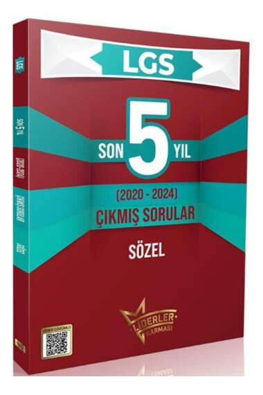 Liderler Karması Yayınları 2025 8. Sınıf LGS Sözel Çıkmış Sorular Son 5 Yıl Çözümlü - 1