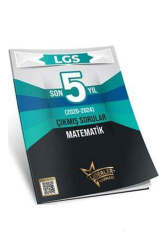 Liderler Karması Yayınları 2025 8. Sınıf LGS Matematik Son 5 Yıl Çıkmış Sorular - Liderler Karması