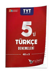 Limit Yayınları TYT Türkçe 5 Deneme - Limit Yayınları