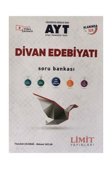 Limit Yayınları AYT Divan Edebiyatı Soru Bankası - 1