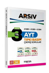 Marka Yayınları 2025 Arşiv Serisi AYT Son 3 Yıl Tıpkı Basım Fasikül Fasikül Çıkmış Sorular - Marka Yayınları