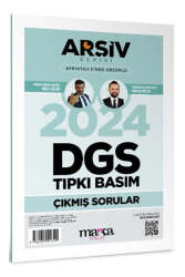 Marka Yayınları 2024 DGS Arşiv Serisi Tıpkı Basım Çıkmış Sorular - Marka Yayınları