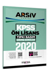 Marka Yayınları 2020 KPSS Arşiv Serisi Ön Lisans Tıpkı Basım Çıkmış Sorular - Marka Yayınları