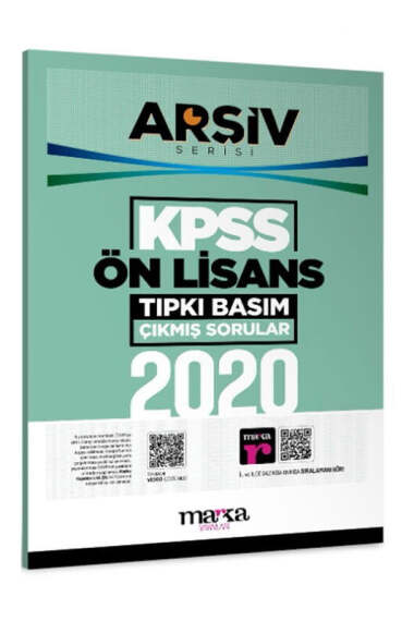 Marka Yayınları 2020 KPSS Arşiv Serisi Ön Lisans Tıpkı Basım Çıkmış Sorular - 1