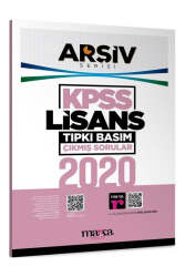 Marka Yayınları 2020 KPSS Arşiv Serisi Lisans Tıpkı Basım Çıkmış Sorular - Marka Yayınları