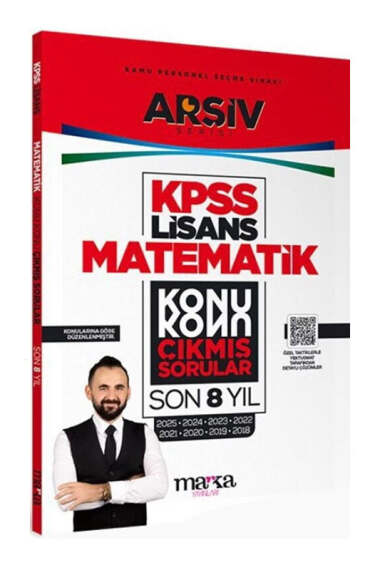 Marka Yayınları KPSS Lisans Matematik Konu Konu Çıkmış Sorular Son 8 Yıl Çıkmış Sorular - 1