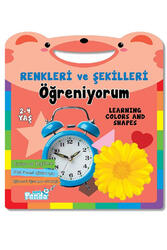 Renkleri ve Şekilleri Öğreniyorum Mavi Panda Yayınları - Mavi Panda Yayınları