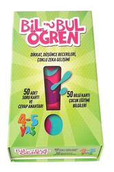 Bil Bul Öğren 4-5 Yaş Mavi Panda Yayınları - Mavi Panda Yayınları
