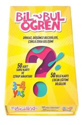 Bil Bul Öğren 3-4 Yaş Mavi Panda Yayınları - Mavi Panda Yayınları