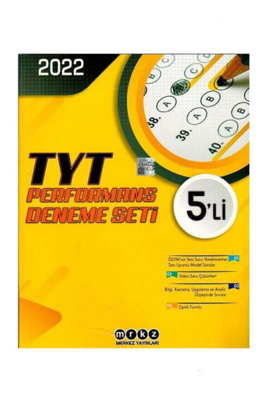 Merkez Yayınları TYT Performans 5 Deneme Seti - 1